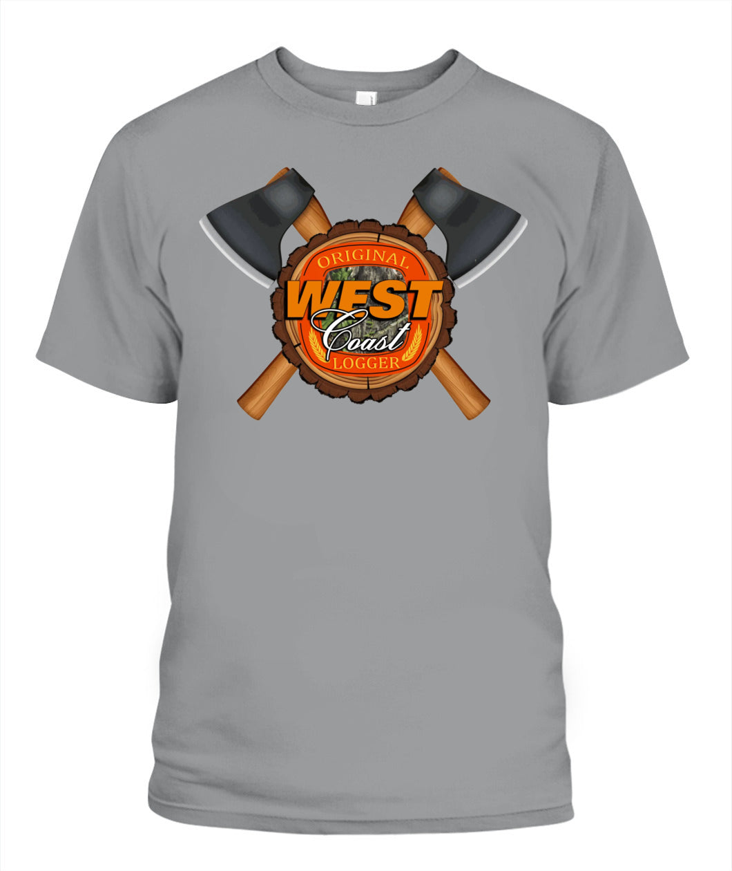 Original West Coast Logger T-Shirt | Gildan 5000