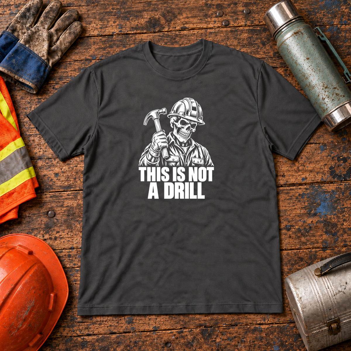 This Is Not a Drill Construction Worker T-Shirt