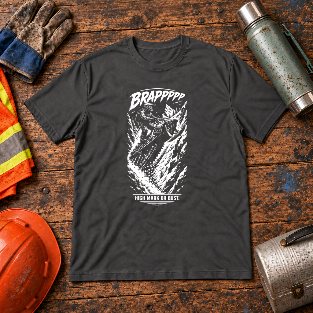 High Mark or Bust Snowmobile T-Shirt