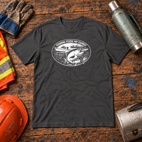 Fishing Feeds My Family T-Shirt