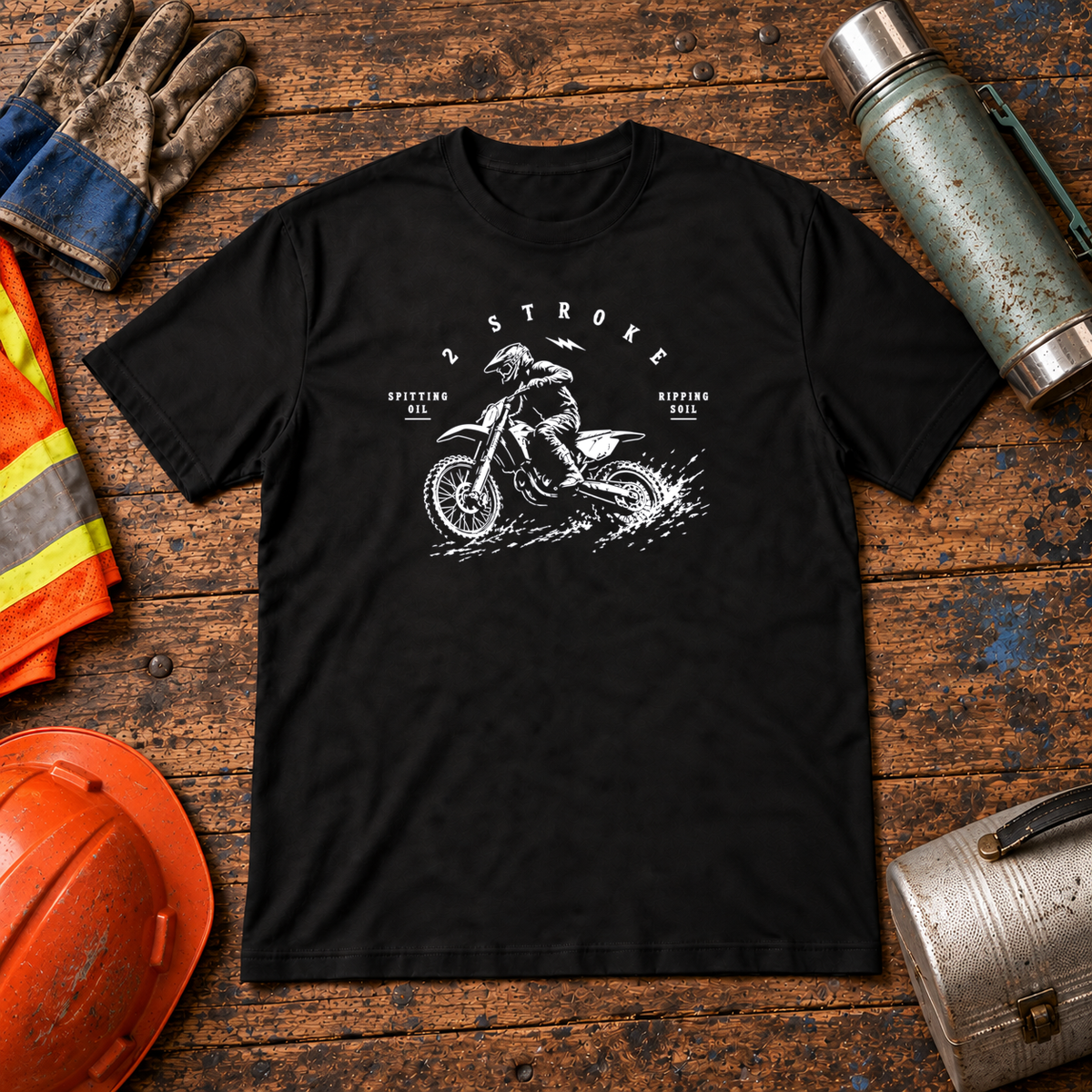 2 Stroke Dirt Bike T-Shirt