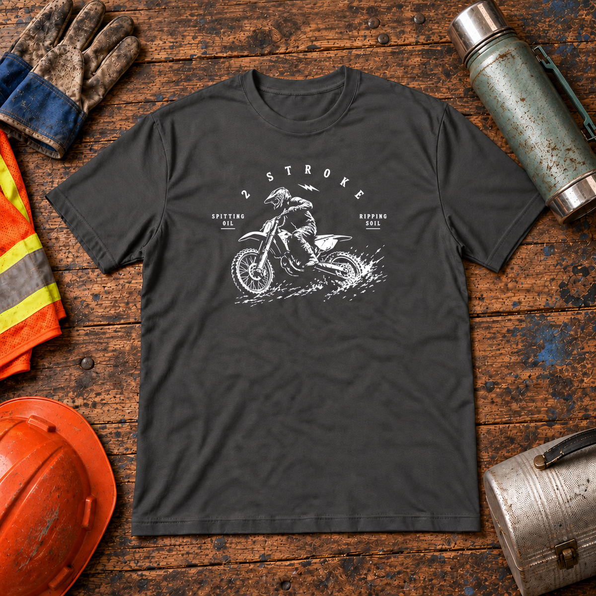 2 Stroke Dirt Bike T-Shirt