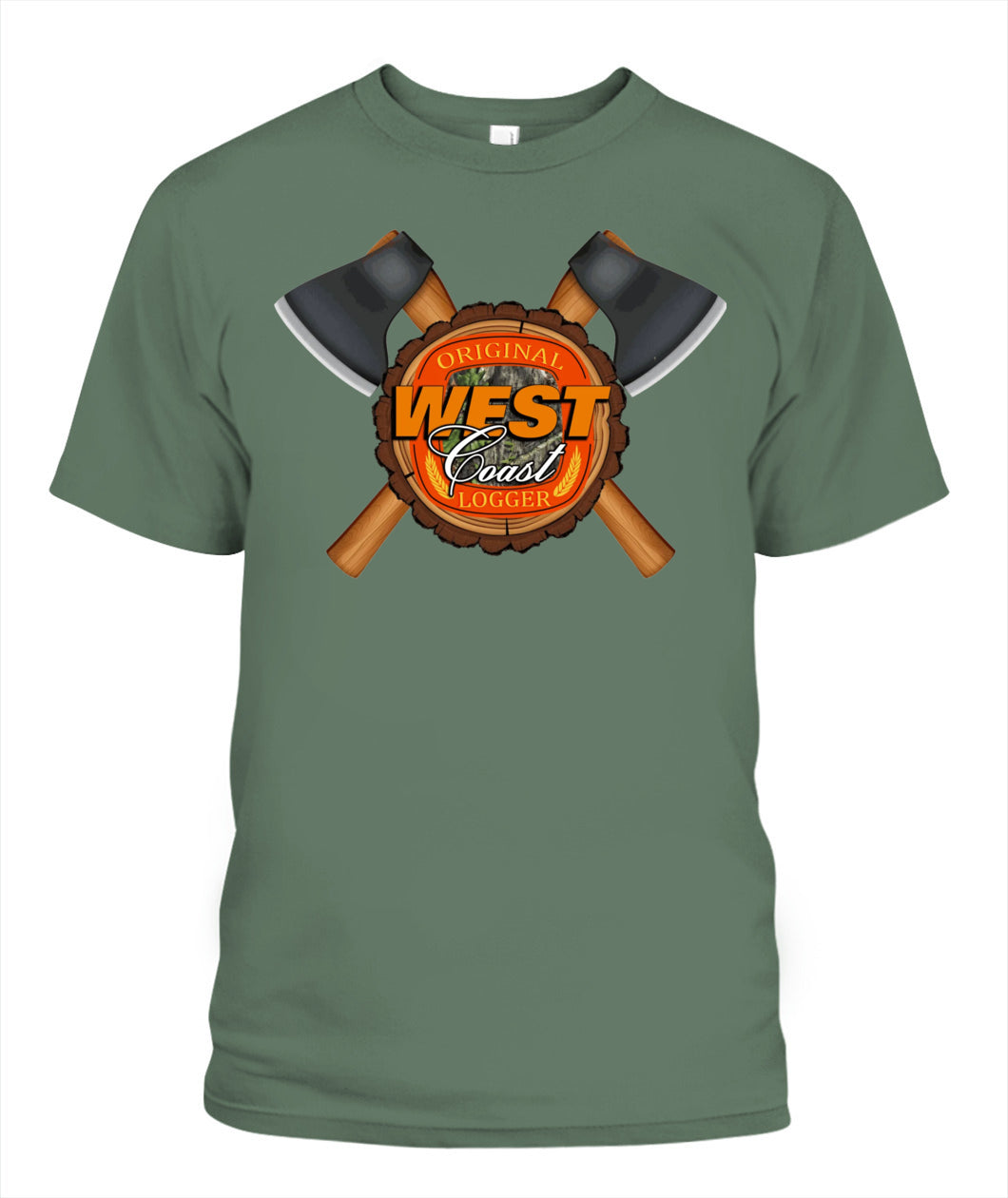 Original West Coast Logger T-Shirt | Gildan 5000