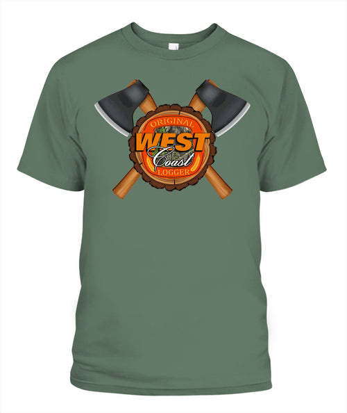 Original West Coast Logger T-Shirt | Gildan 5000