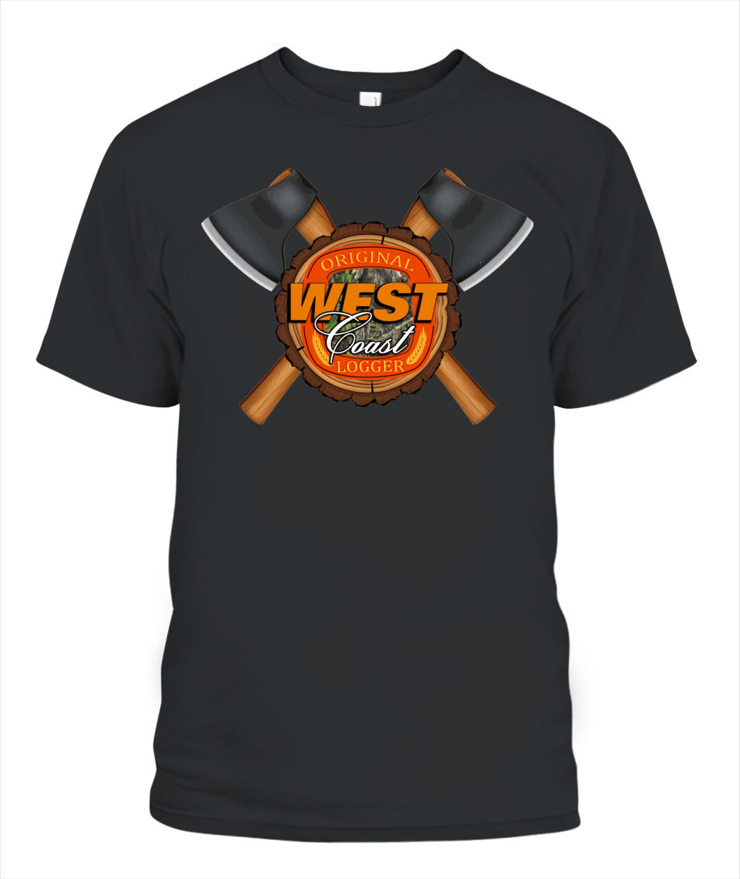 Original West Coast Logger T-Shirt | Gildan 5000