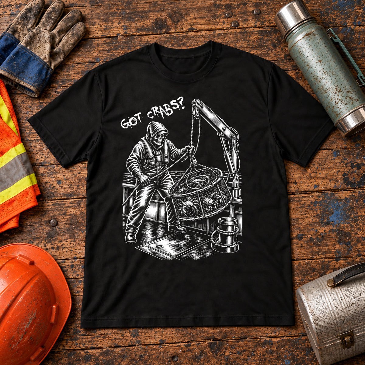 Got Crabs Commercial Fishing T-Shirt