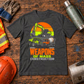 Weapons of Mass Construction Heavy Equipment T-Shirt