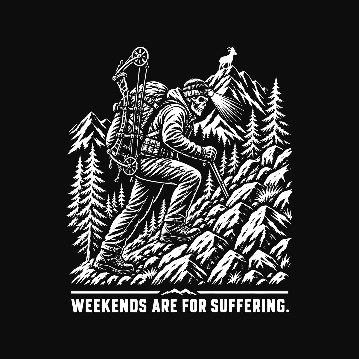 Weekends Are for Suffering Hunting T-Shirt